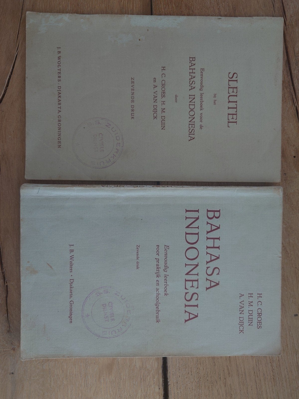 Bahasa Indonesia Leerboek + Sleutel (7e druk), Gelezen, H.C. Croes, H.M. Duijn, A. van Dijck, Ophalen of Verzenden, Alpha