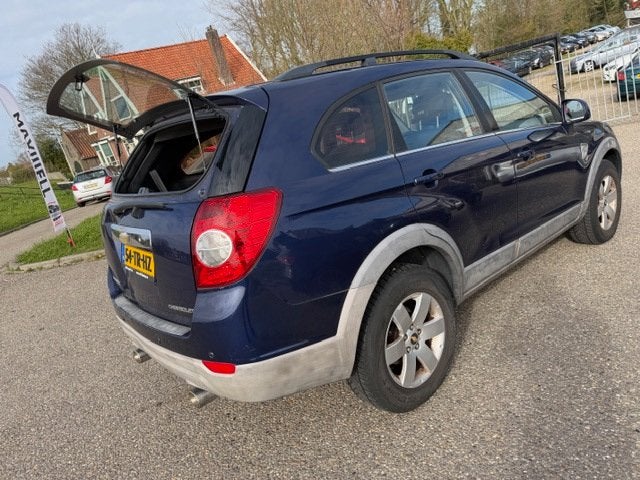 Chevrolet Captiva 2.4i Style 2WD Airco Elektrische pakket AP, Auto's, Chevrolet, 136 pk, Gebruikt, 4 cilinders, Blauw