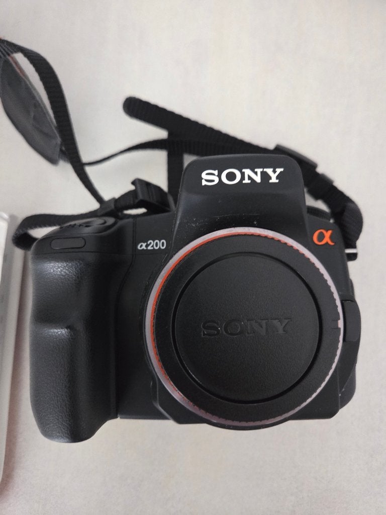 Body fotocamera Sony Alpha 200, Audio, Tv en Foto, Gebruikt, Overige typen, Sony, Geen optische zoom