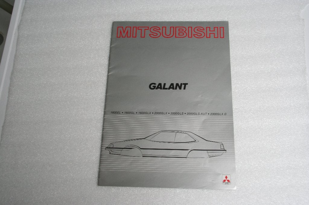 Folder Mitsubishi Galant (1981) (28), Ophalen of Verzenden, Nieuw, Mitsubishi