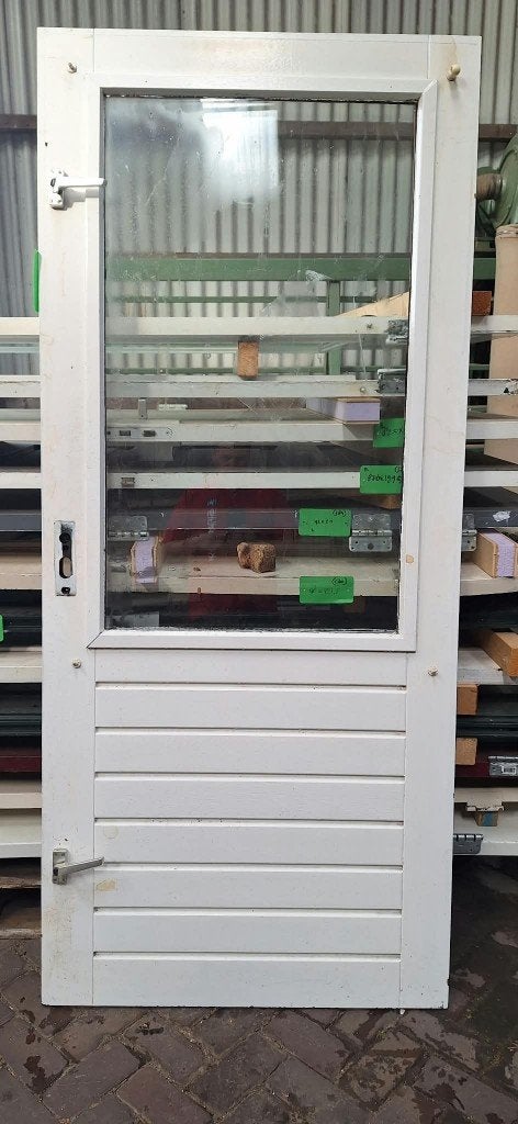 Achterdeur schuurdeur buitendeur deur 92,5 x 210,5 ( 168 ), Ophalen, Gebruikt, 80 tot 100 cm, Buitendeur