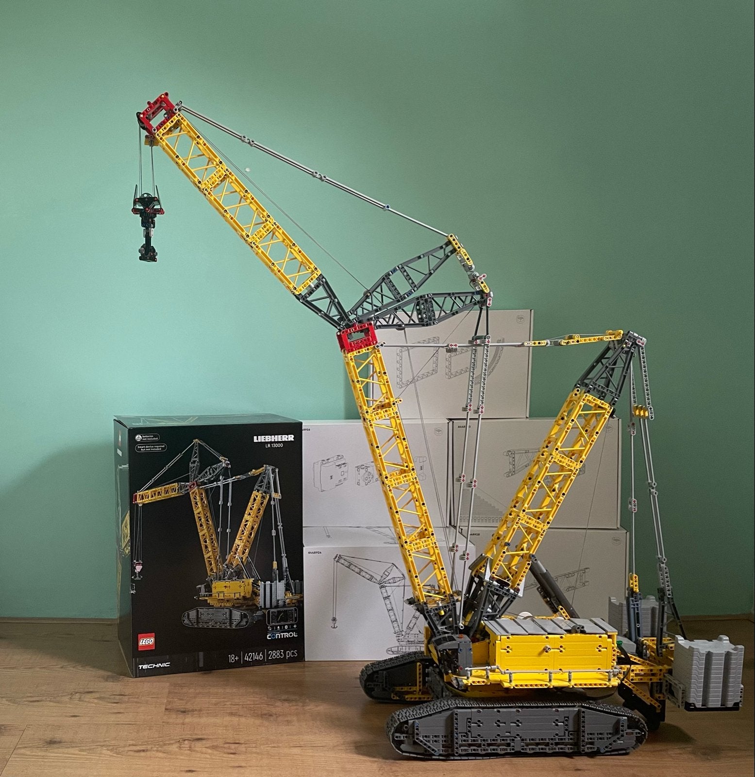 LEGO Technic Liebherr Rupsbandkraan LR 13000 (set 42146), Kinderen en Baby's, Speelgoed | Duplo en Lego, Lego, Ophalen of Verzenden