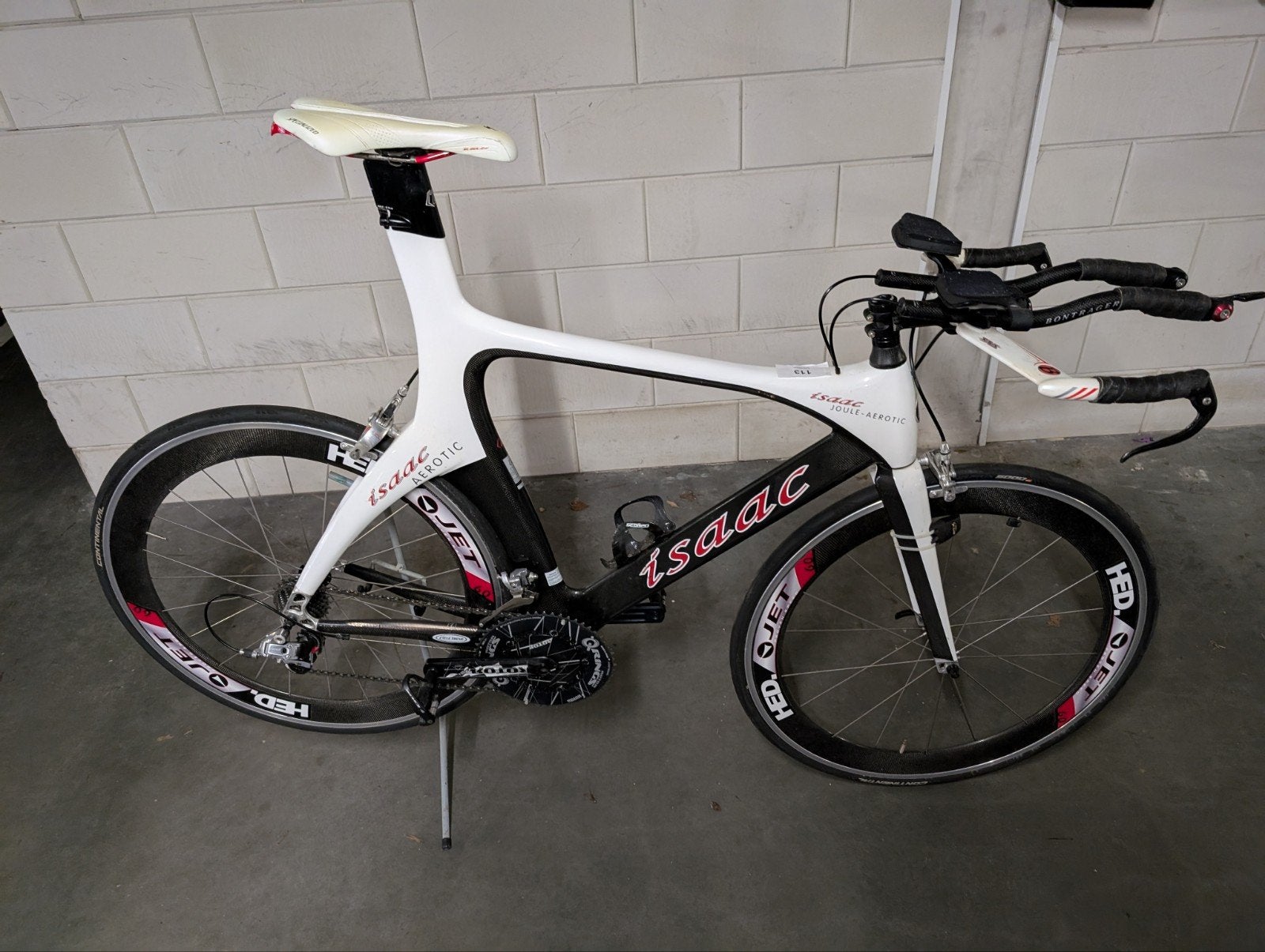 Isaac Joule Aerotic, 28 inch, Gebruikt, Carbon, 15 tot 20 versnellingen