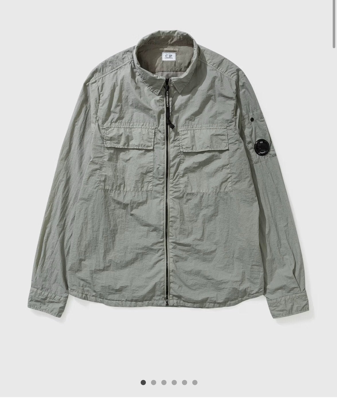 C.P. Company overshirt, Kleding | Heren, Jassen | Zomer, Ophalen of Verzenden, Zo goed als nieuw, Maat 48/50 (M), Grijs