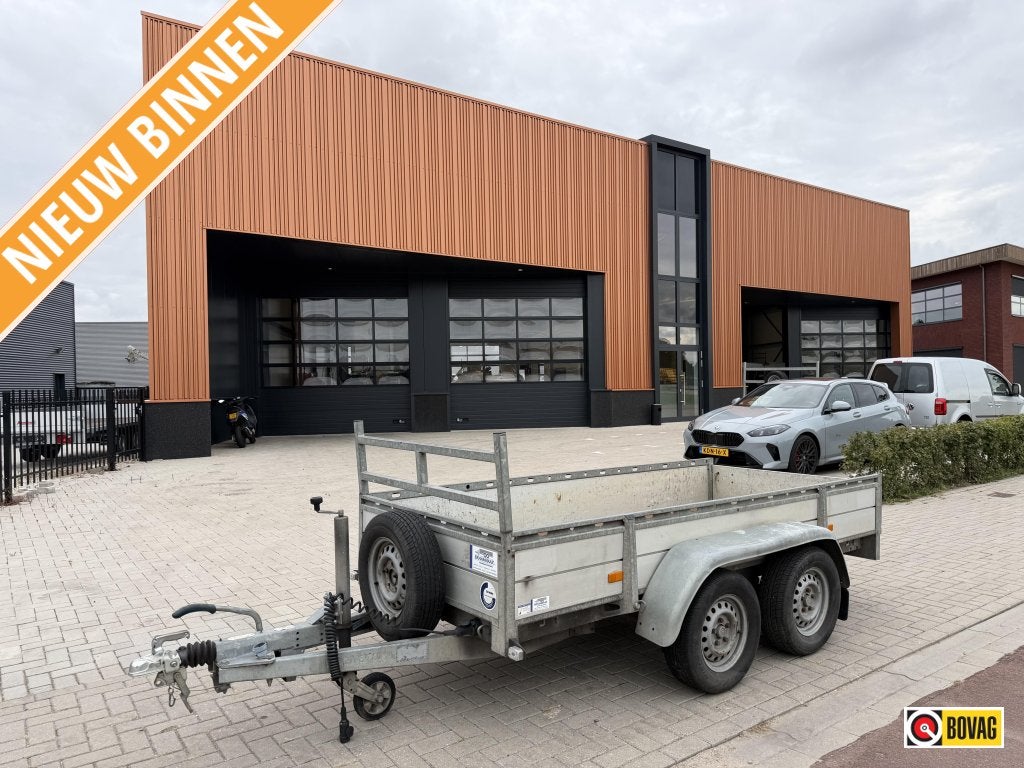 Hapert aluminium bakwagen 307x135cm 2.0T 2.250,- excl. btw, Gebruikt