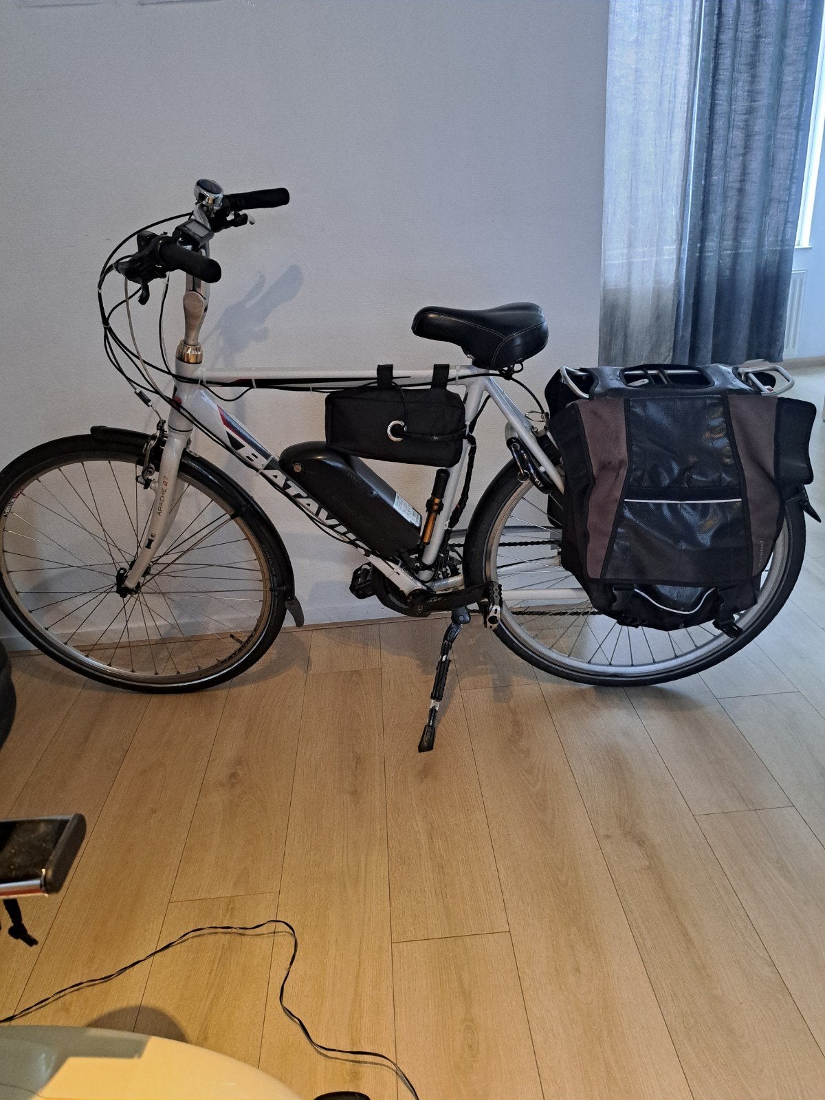 Elektrische fiets van het merk Batavus, met een snelle reser
