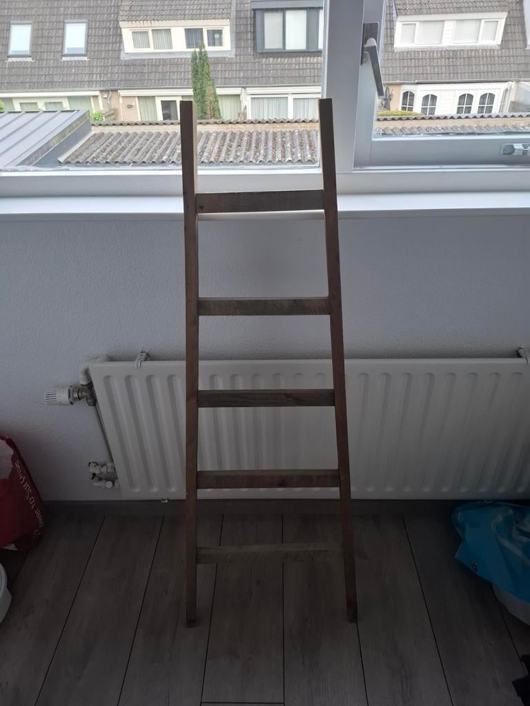 Houten decoratieve ladder, Ophalen of Verzenden