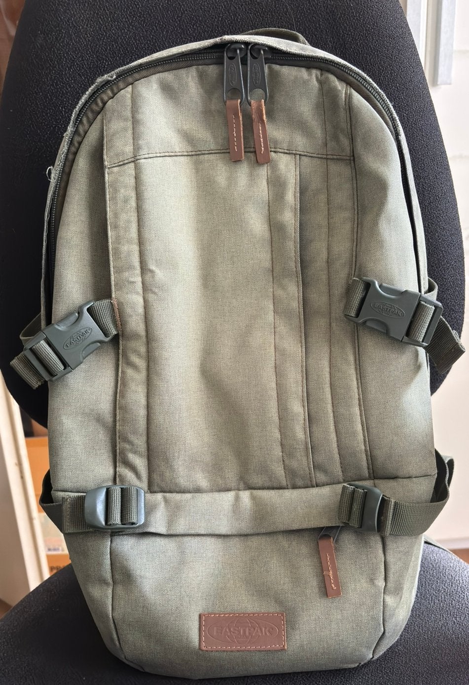 Eastpak rugzak rugtas groen backpack school origineel, Ophalen, Gebruikt, Eastpak