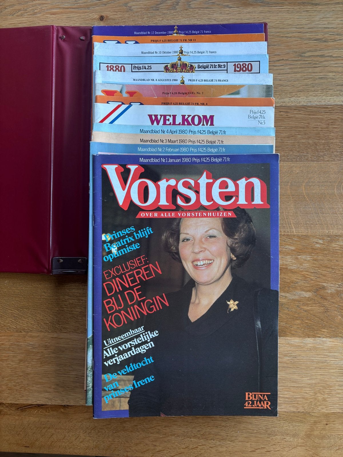 Vorsten Maandblad Collectie (1979-1991) + Boeken, Ophalen of Verzenden, Gelezen, Gossip of Showbizz