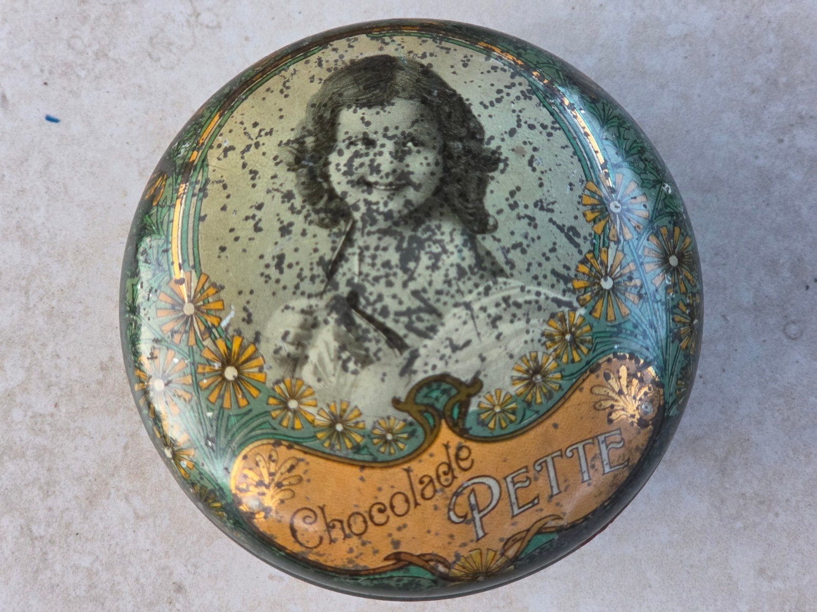 pette chocolade blik Wormerveer, Verzamelen, Ophalen of Verzenden, Gebruikt, Overige