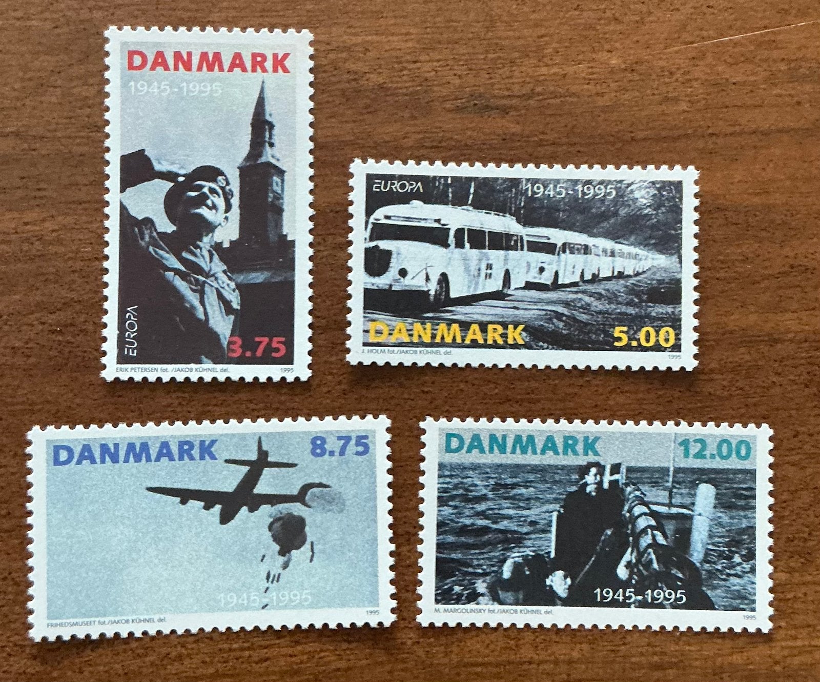DENEMARKEN JAAR 1995. nrs. 1100+01+02+03, Ophalen of Verzenden, Denemarken, Postfris