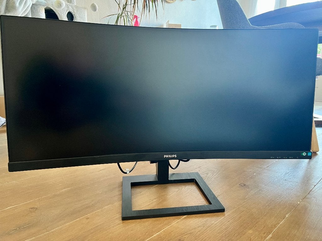 Philips QHD Curved Ultrawide Monitor 34″ USB-C, Ophalen, Philips, 3 tot 5 ms, Ingebouwde speakers