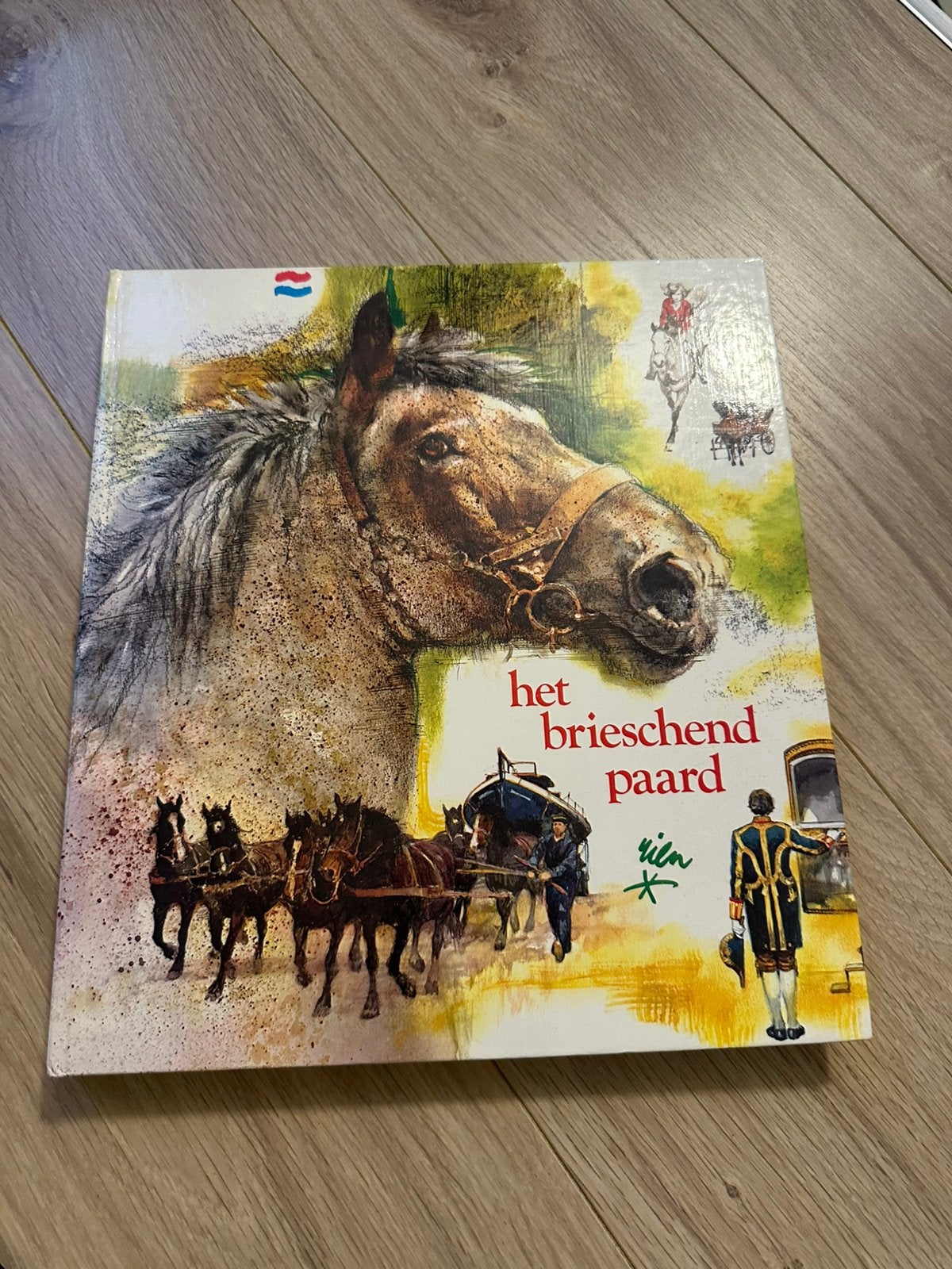 Het Brieschend paard - Rien Poortvliet, Boeken, Ophalen, Zo goed als nieuw