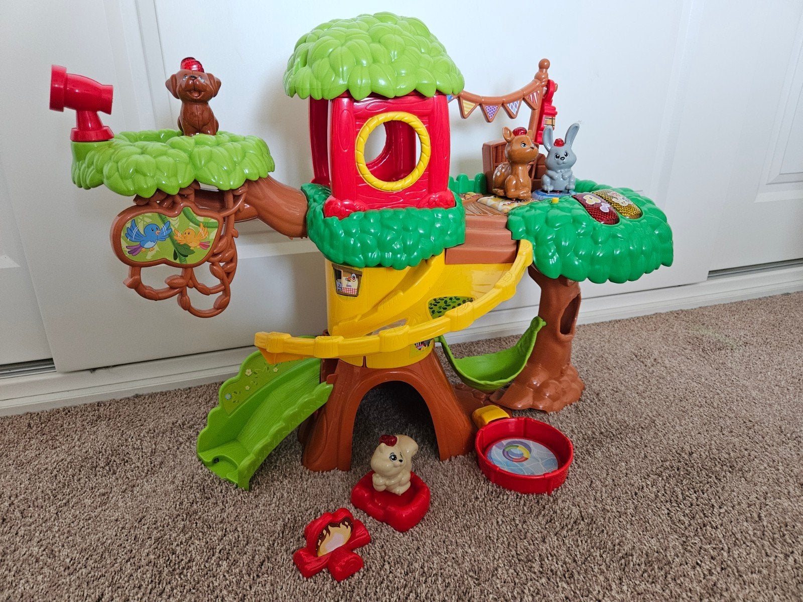 VTech Zoef Zoef Dieren Ontdek & Speel Boomhut, Ophalen, Zo goed als nieuw, Ontdekken, Met geluid
