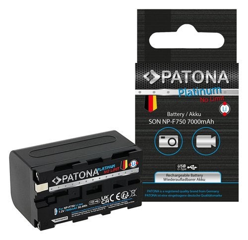 Platinum Battery with USB-C Input Sony F330 F530 F550 F930, Verzenden, Nieuw