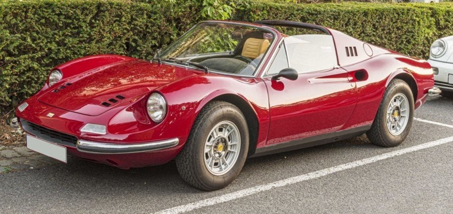 Ferrari Dino 246 GTS Rubino 1:18 P18152C van BBR PRE-ORDER, Ophalen of Verzenden, Nieuw, Auto, Overige merken