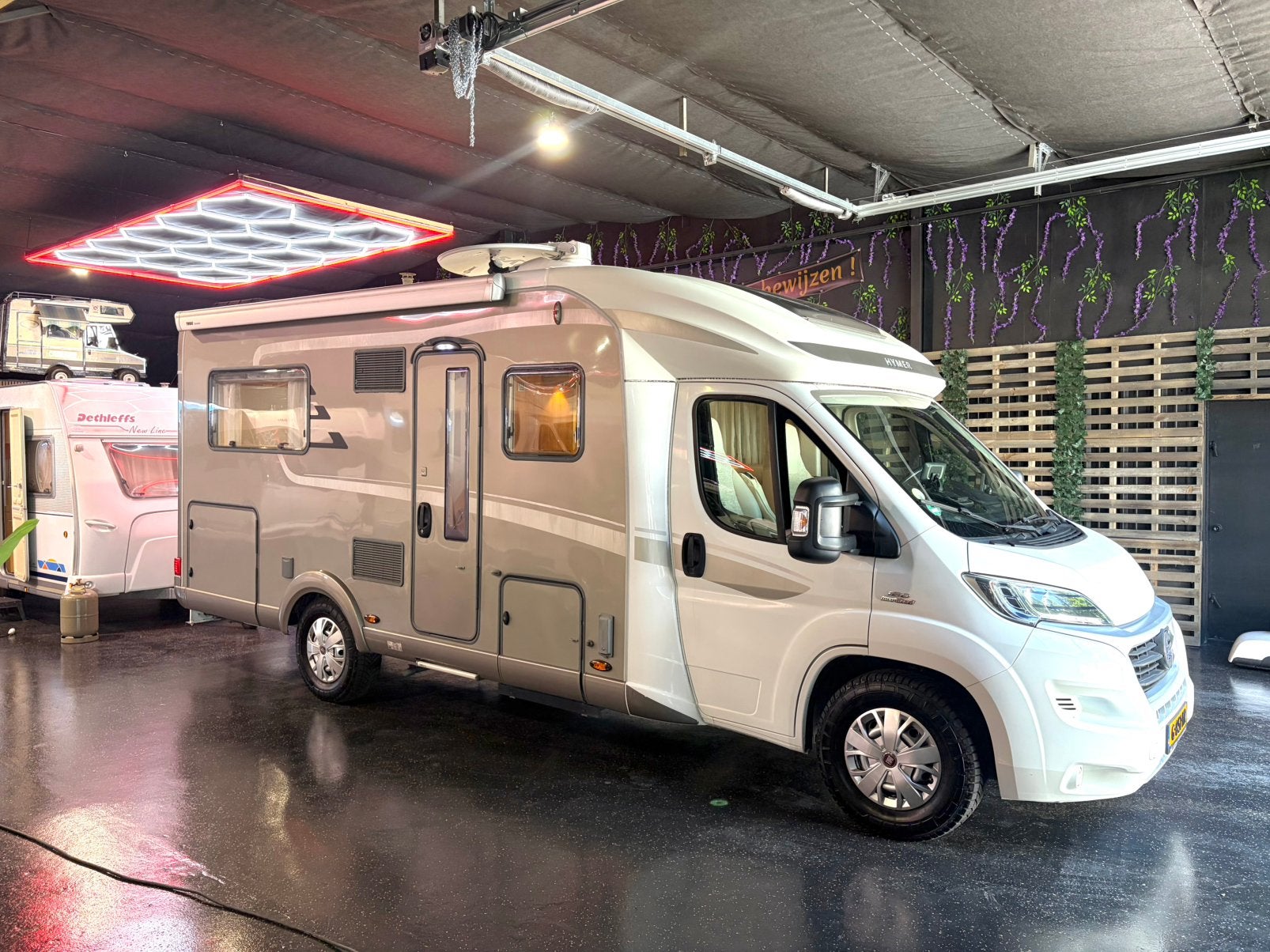 Hymer Tramp 554 #2015# Fiat 3.0L 180pk#Automaat #Vol optie’s, Automaat, Ringverwarming, Fiat, Luifel