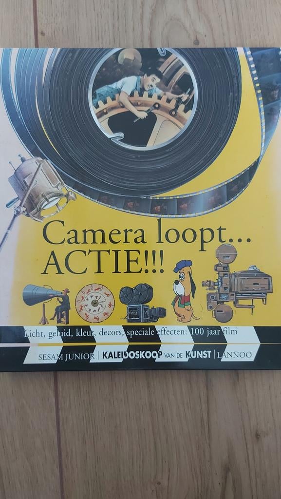 Camera loopt... ACTIE!!! - 100 jaar film, Ophalen of Verzenden, Gelezen, Onbekend, Vakgebied of Filmindustrie