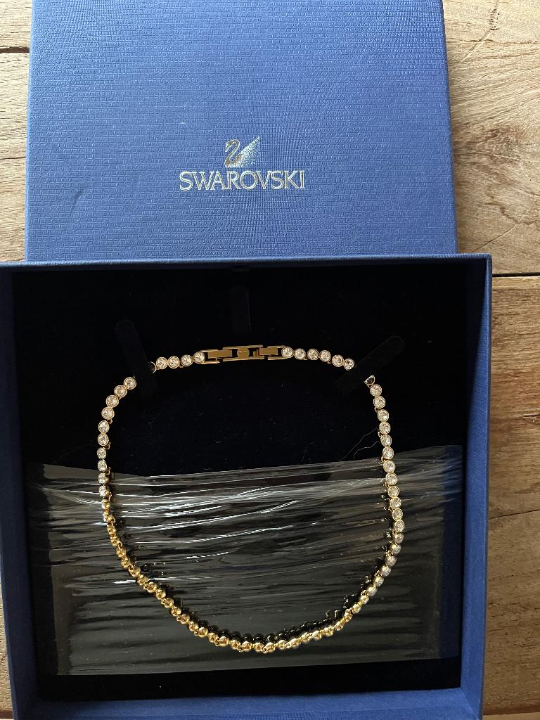 Swarovski Ketting, Met kristal, Overige materialen, Nieuw, Ophalen of Verzenden