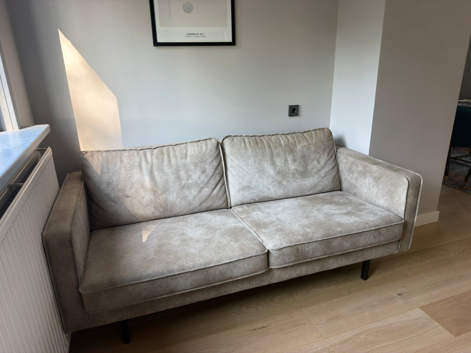 BePureHome Rodeo 2,5 zits bank - nette staat, Huis en Inrichting, Banken | Bankstellen, Ophalen, 150 tot 200 cm, Tweepersoons
