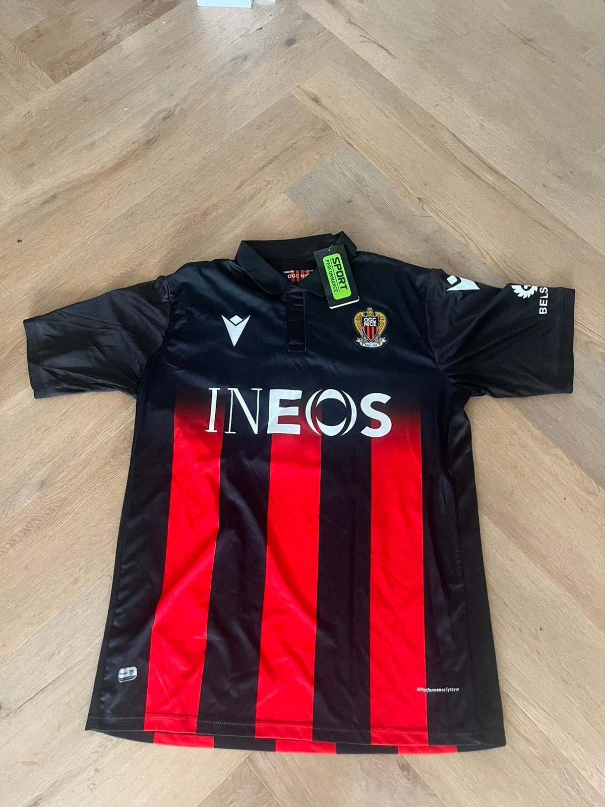 Ogc nice voetbalshirt met Dolberg op de rug, Shirt, ., Nieuw, Maat L