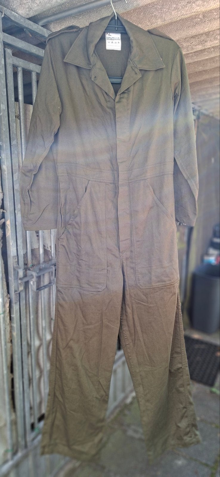 Leger overall maat 44, Ophalen of Verzenden, Landmacht, Nederland, Kleding of Schoenen