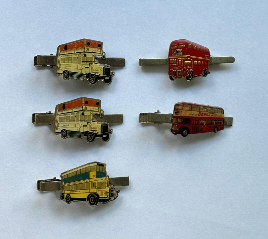 Dasspelden bussen, Verzamelen, Ophalen of Verzenden, Gebruikt, Transport, Speldje of Pin