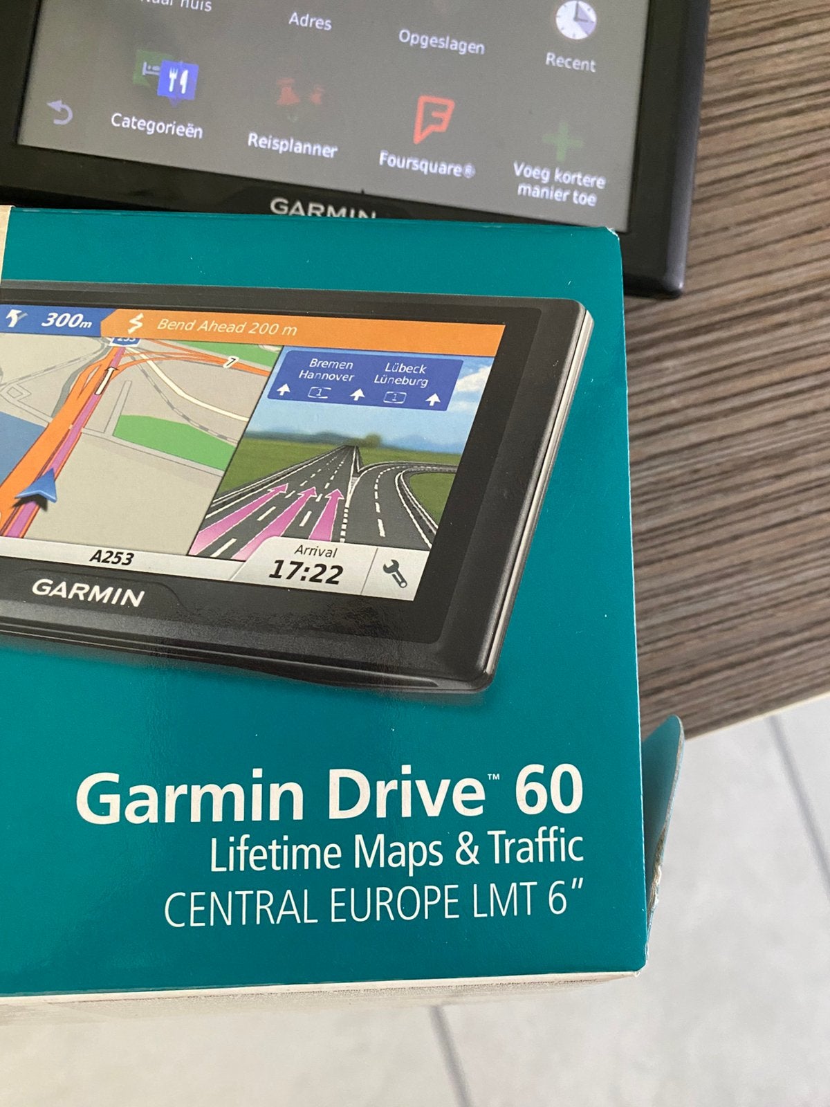 Garmin 6inch navigatie met europa, Ophalen of Verzenden, Zo goed als nieuw