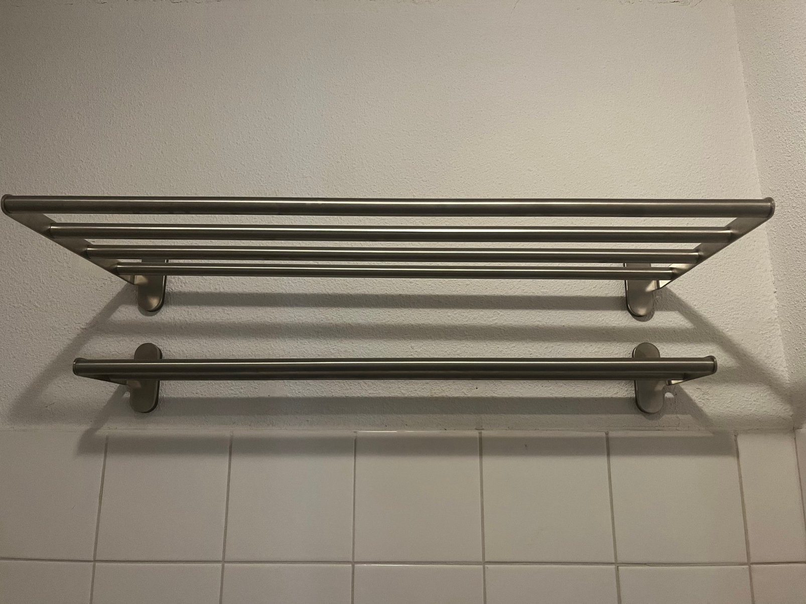 2 ikea badkamer handdoek rekken Brogrund, Ophalen, Zo goed als nieuw, Handdoek