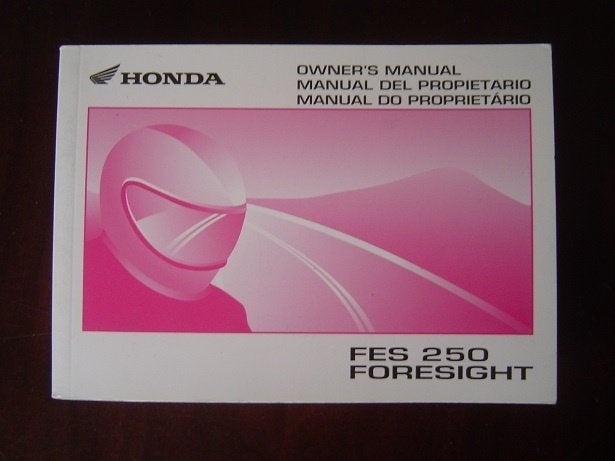 Honda FES 125 Foresight 2005 scooter owner's manual FES125, Motoren, Ophalen of Verzenden, Honda