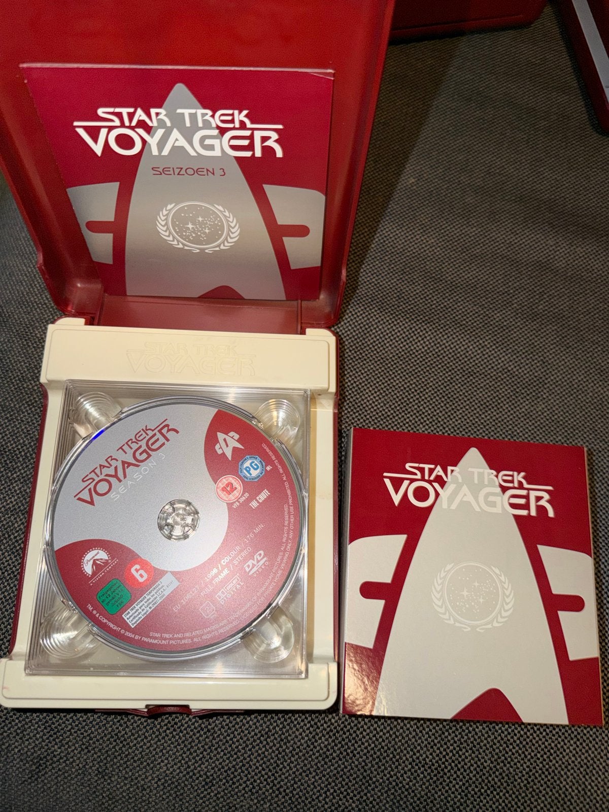 Star Trek Voyager - Seizoen 3 DVD Boxset, Nederlands, Science Fiction en Fantasy, Ophalen of Verzenden, Gebruikt