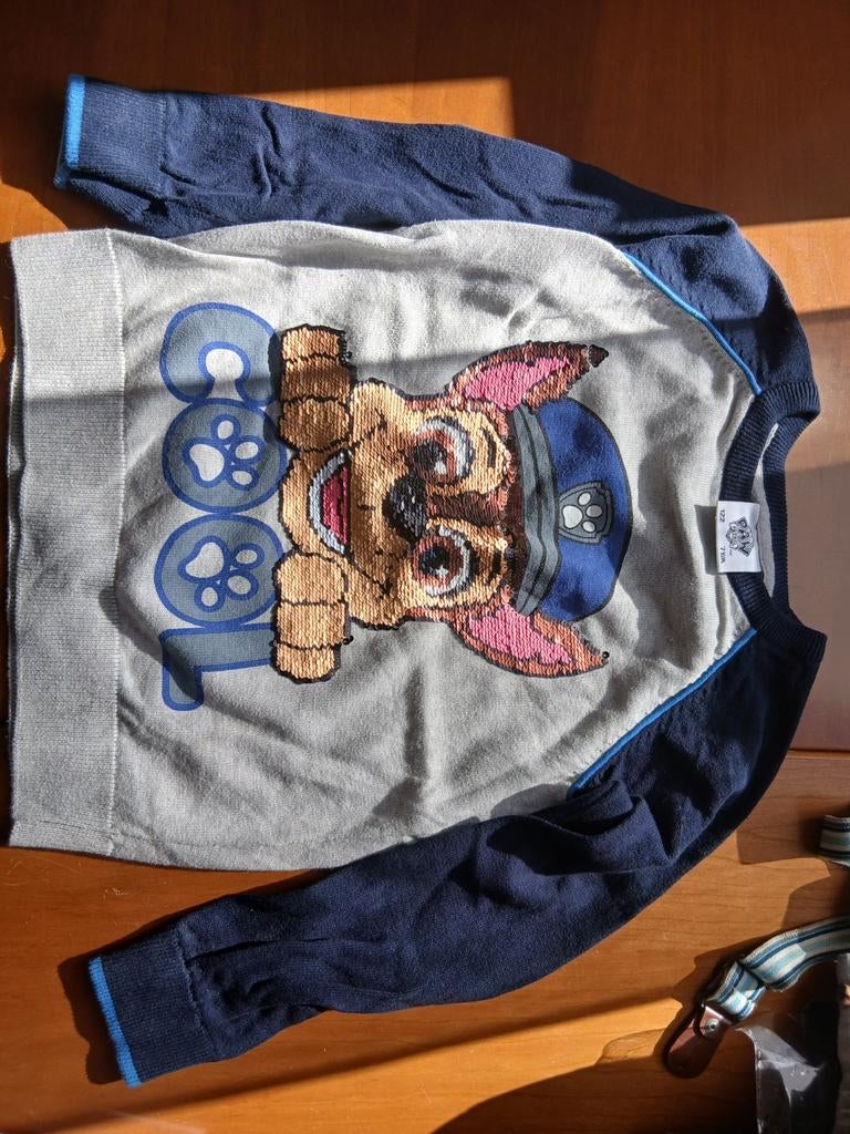 Paw Patrol kleding set maat 122-128, Ophalen of Verzenden, Jongen