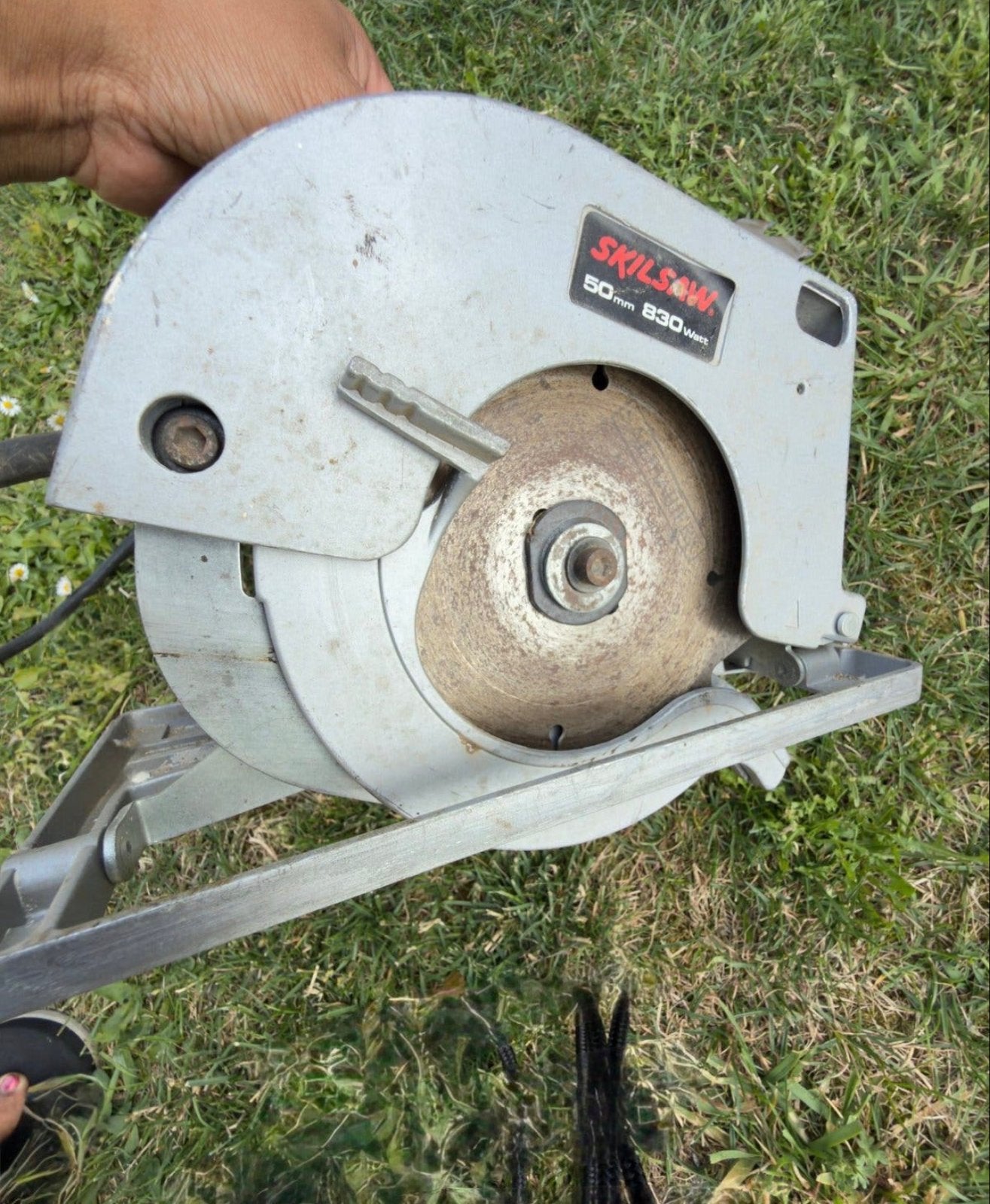 Skilsaw Cirkelzaag 50mm 830W - Krachtig en Betrouwbaar, Ophalen, Gebruikt, Cirkelzaag, 600 tot 1200 watt