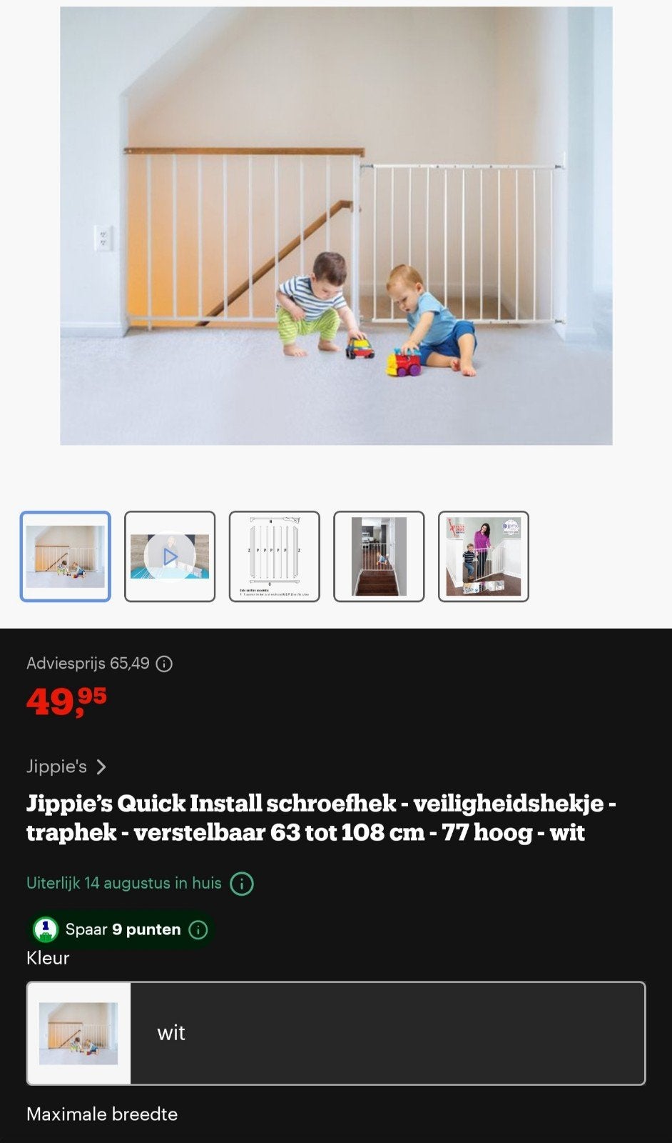 4x Jippie's Quick Install Traphekjes - Nieuwstaat, Ophalen