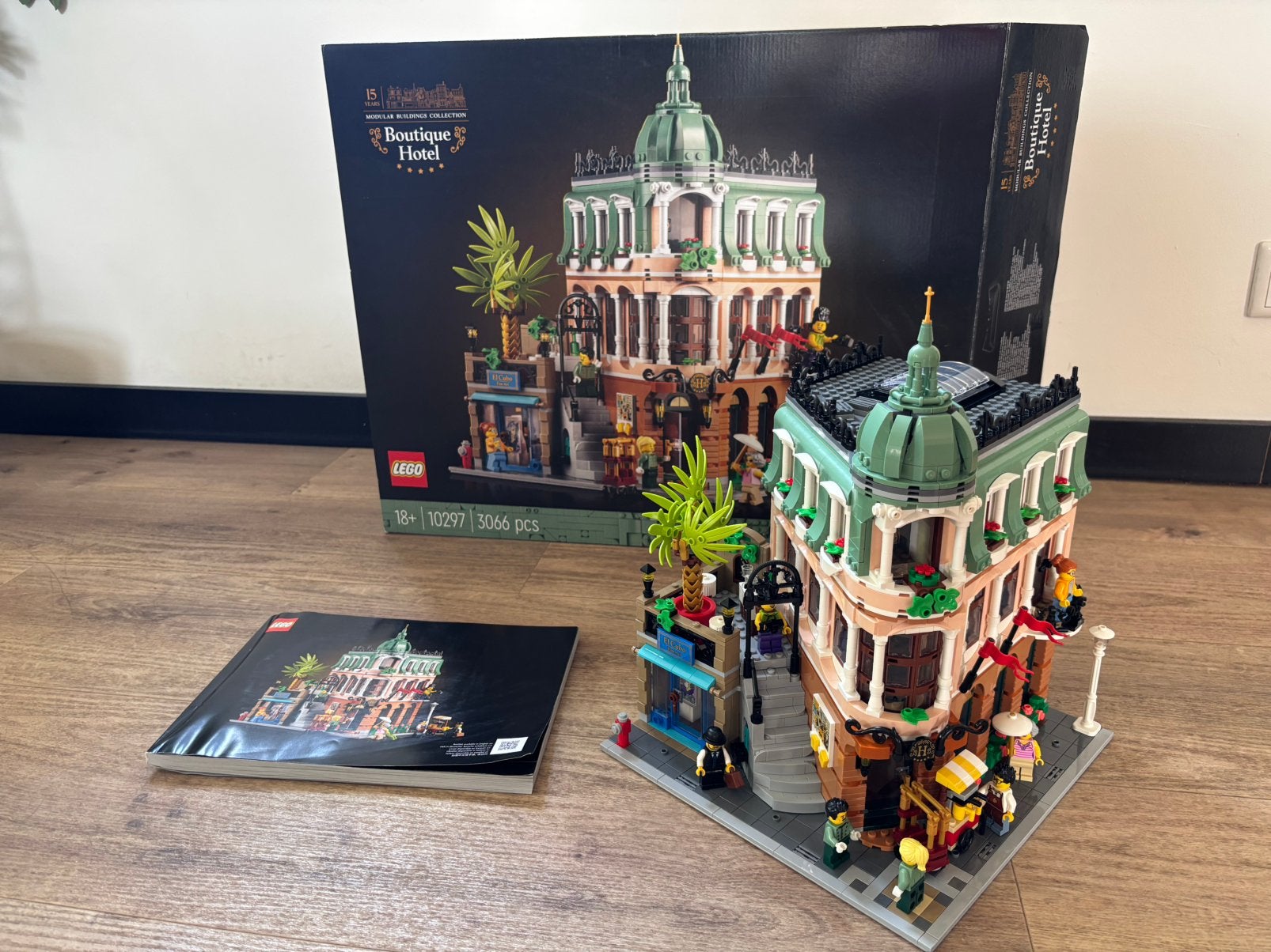 Lego Icons 10297 Boutique Hotel, Lego, Ophalen of Verzenden, Zo goed als nieuw, Icons