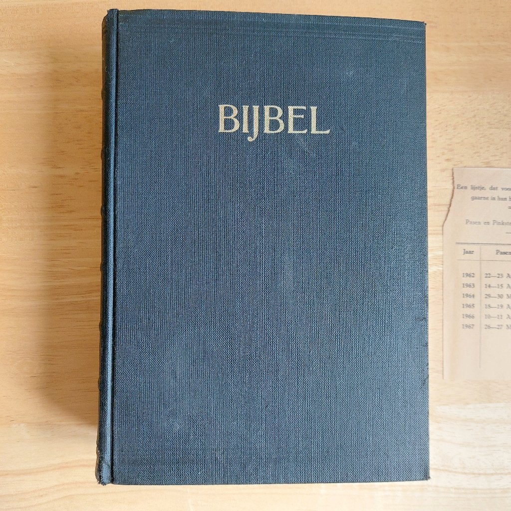 Bijbel - De Ganse Heilige Schrift (1956), Ophalen of Verzenden, Nederlands Bijbelgenootschap