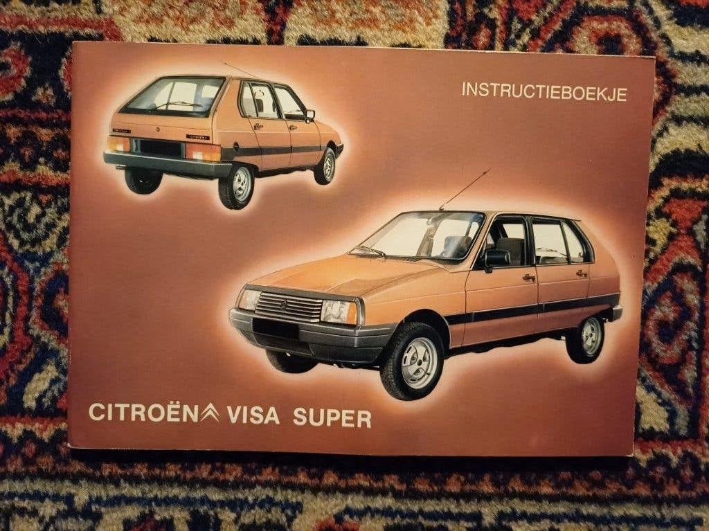Origineel instructieboekje CITROËN VISA Super  NL, Ophalen of Verzenden