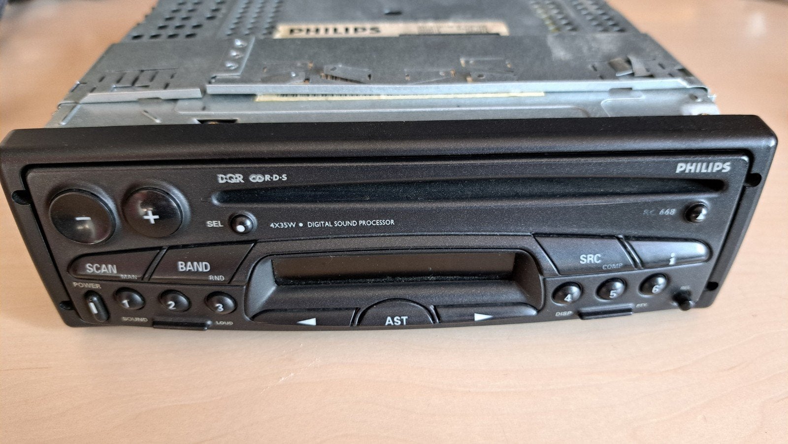 Philips RC 668 Oldtimer Autoradio CD, Auto diversen, Ophalen, Zo goed als nieuw