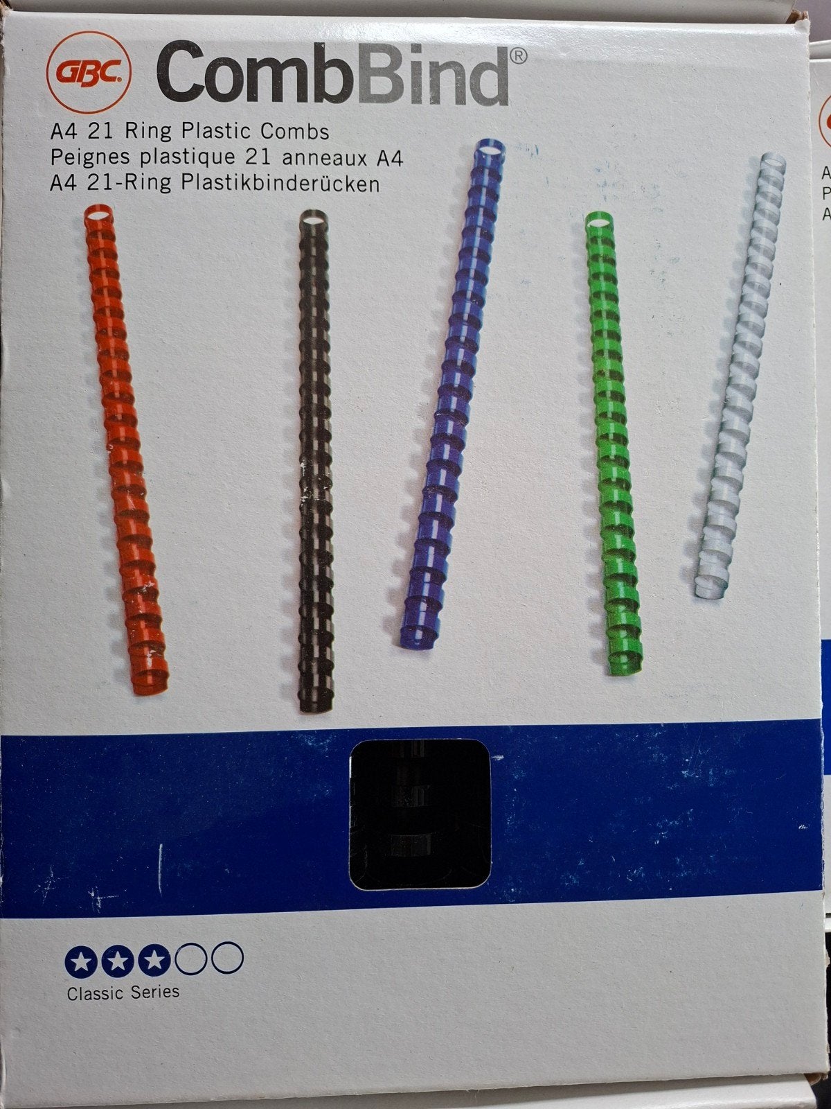 GBC CombBind A4 Plastic Bindruggen - Diverse Maten, Ophalen of Verzenden