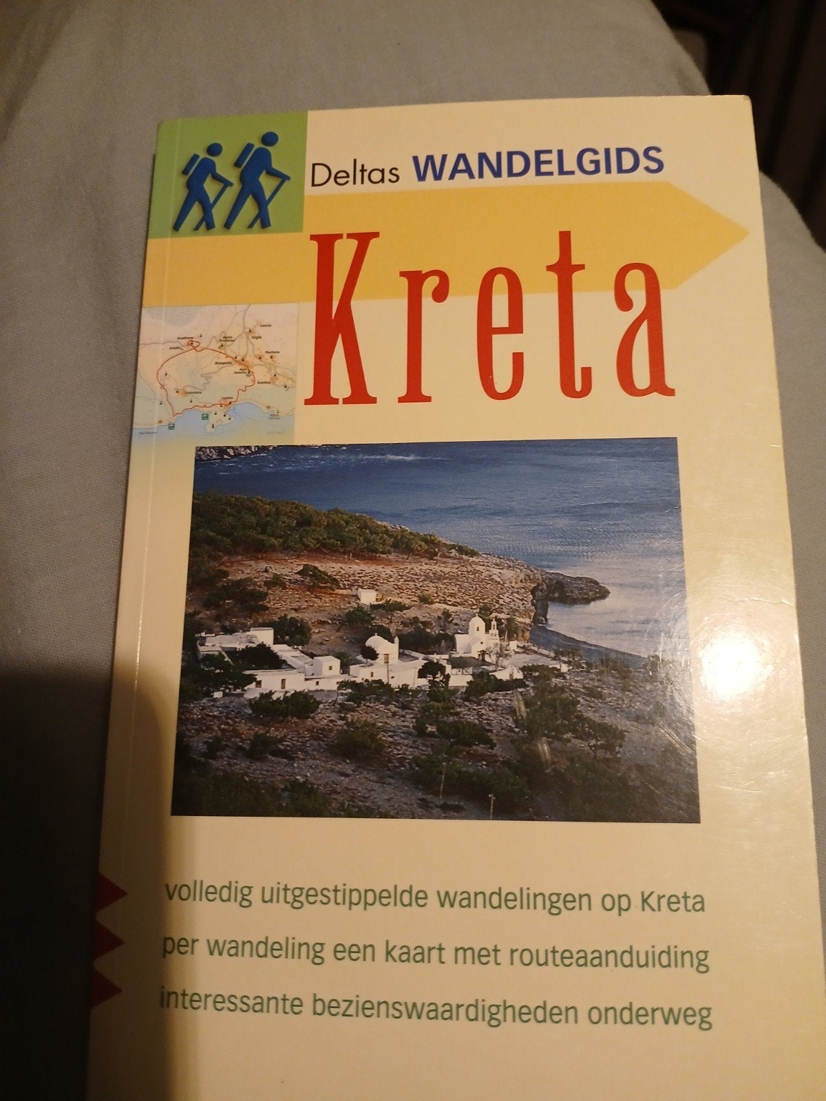 Deltas Wandelgids Kreta - Ontdek het prachtige eiland, Ophalen of Verzenden