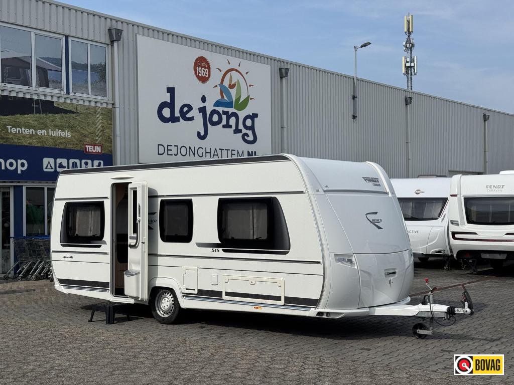 Fendt Bianco Selection 515 SG - Vloerverwarming -, Caravans en Kamperen, Schokbreker, Rondzit, Bedrijf, Overige typen