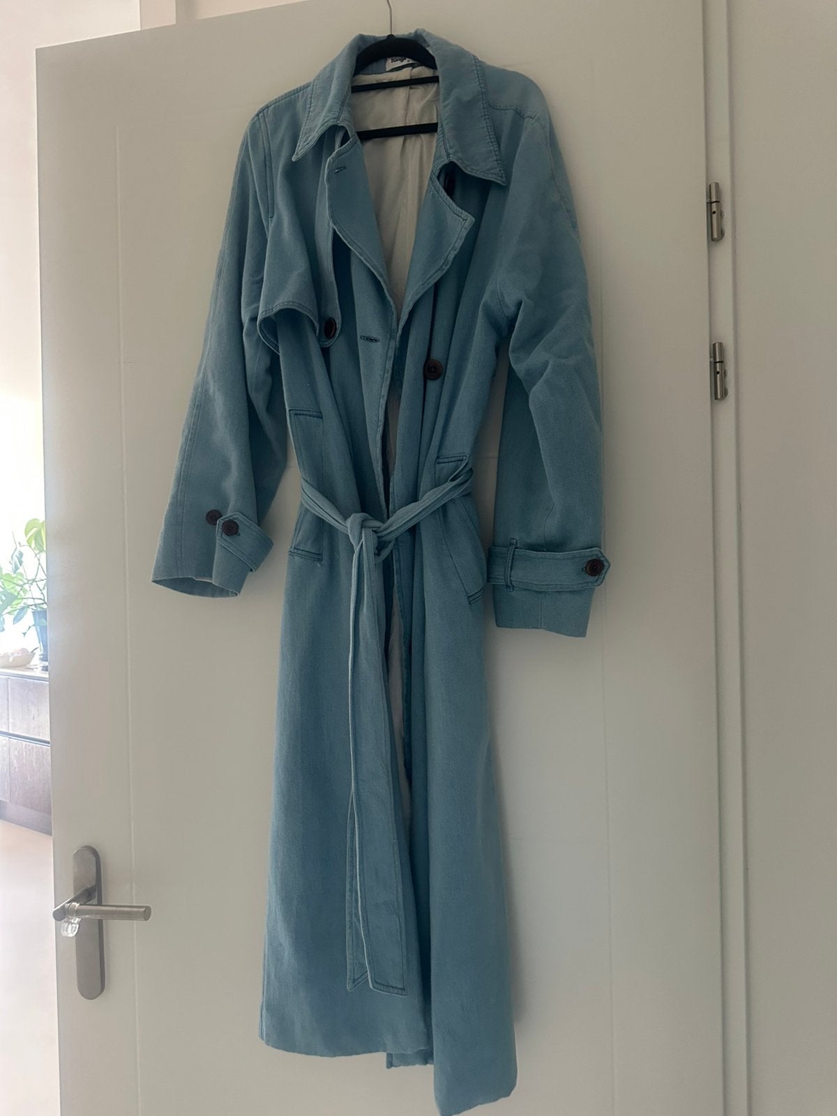 Kings of indigo jas denim, Ophalen of Verzenden, Zo goed als nieuw, Blauw