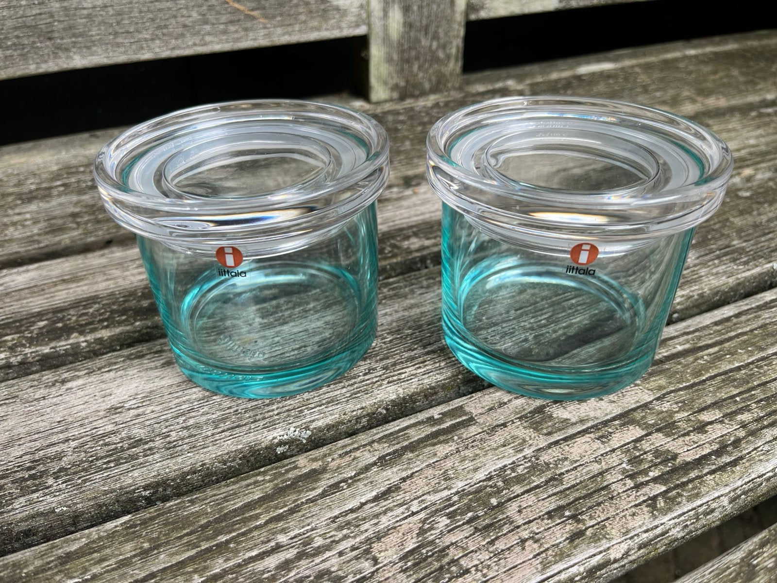Ittala glazen pot met deksel, Ophalen of Verzenden, Zo goed als nieuw, Overige materialen, Iittala