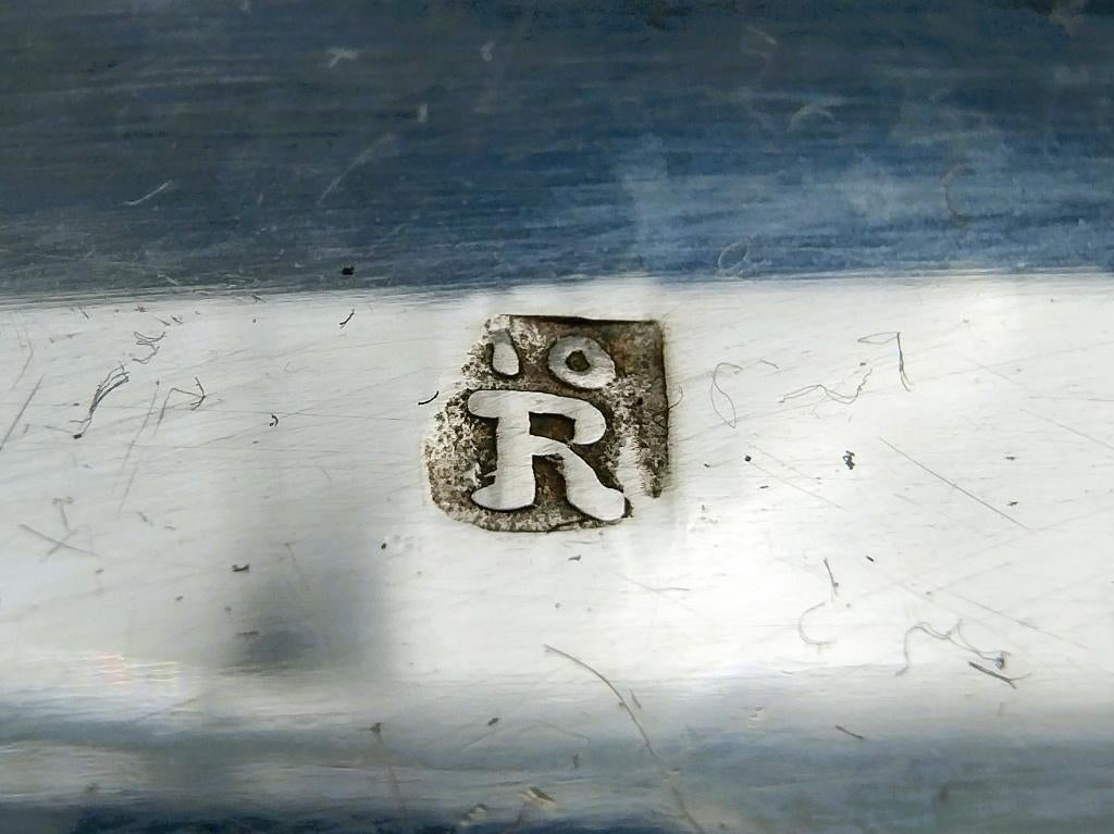 Grote zilveren tasbeugel, S.F. Reitsma, Heerenveen, 1866, Verzenden, Zilver