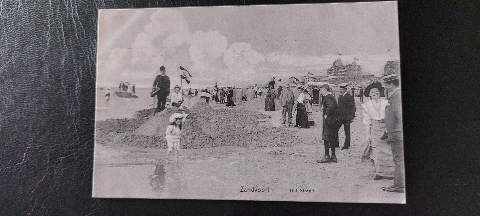 Zandvoort strand, Ophalen of Verzenden, Voor 1920, Gelopen, Noord-Holland