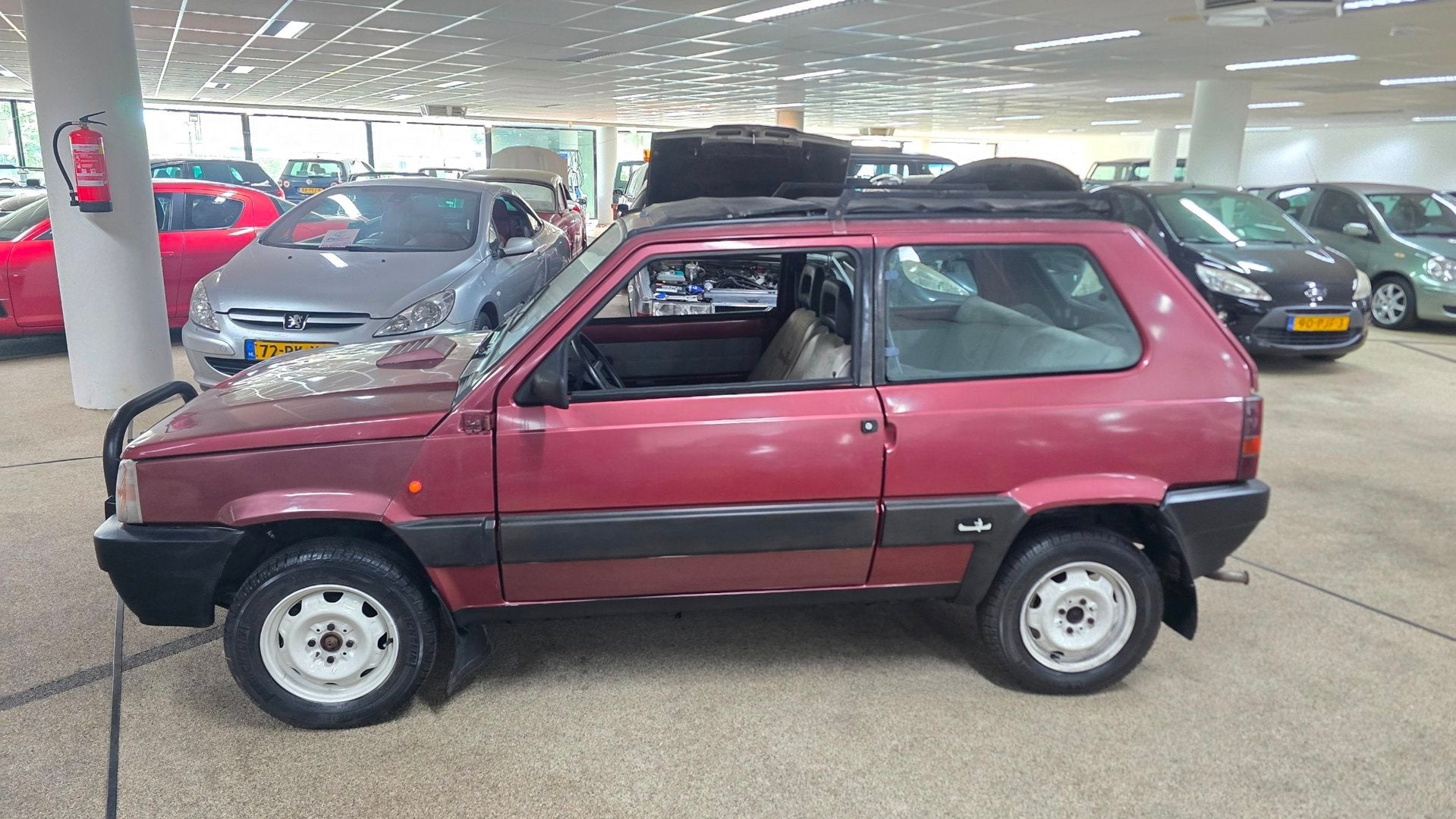 Fiat Panda 1000 4x4 Young, Auto's, Gebruikt, Open dak, 45 pk, Bedrijf