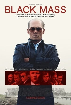 BLACK   MASS      filmposter., Rechthoekig Staand, Verzenden, Nieuw, A1 t/m A3