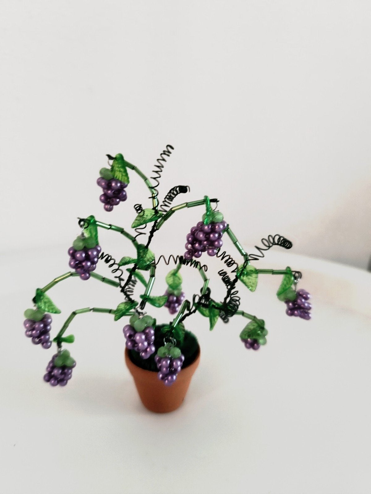 Kralenplantje - Druivenstruik, Binnen, Kunstplant, Nieuw, Ophalen of Verzenden