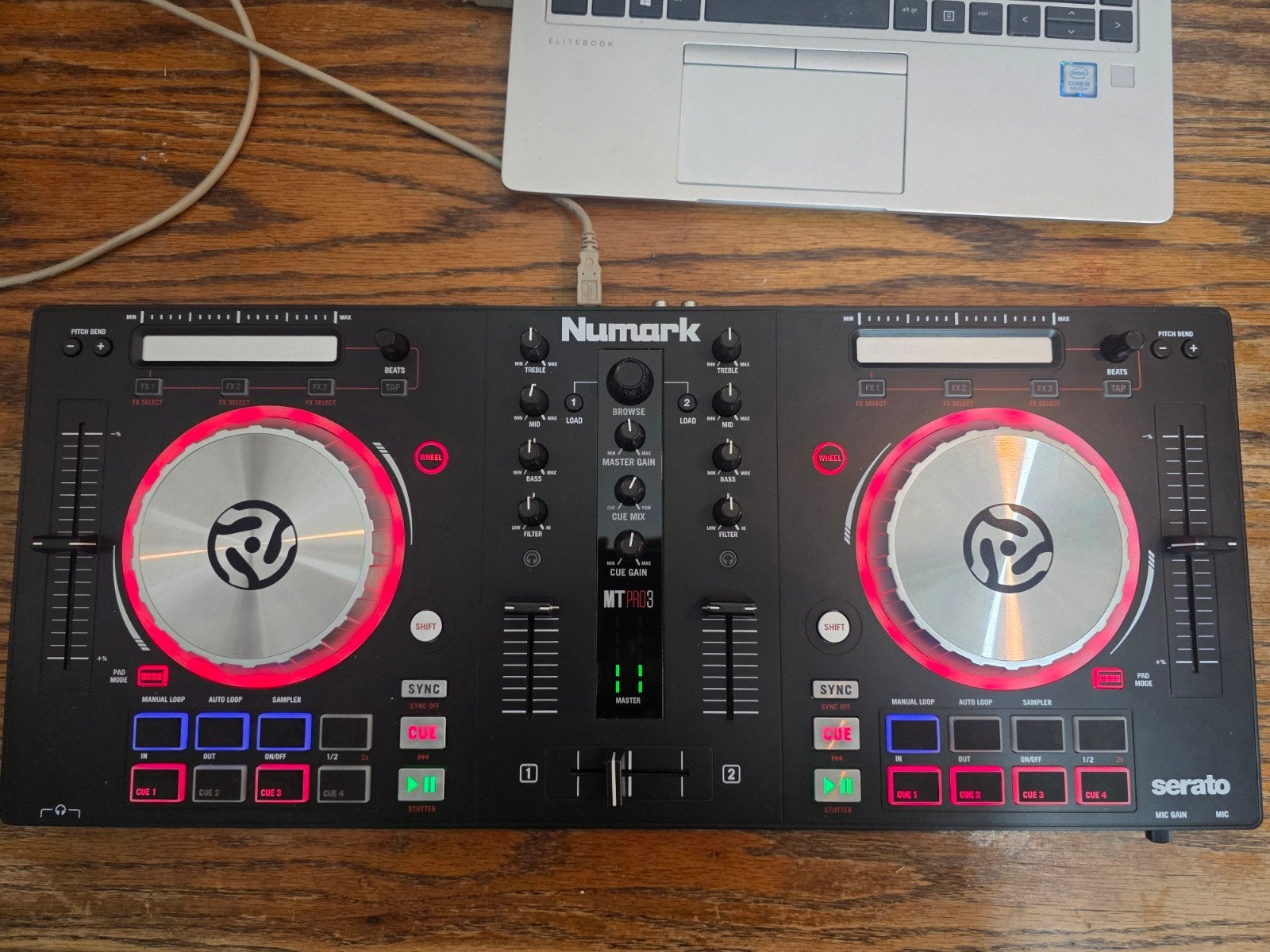 Numark Mixtrack Pro 3 DJ Controller - In Zeer Goede Staat!, Ophalen of Verzenden, Zo goed als nieuw, Dj-set, Numark