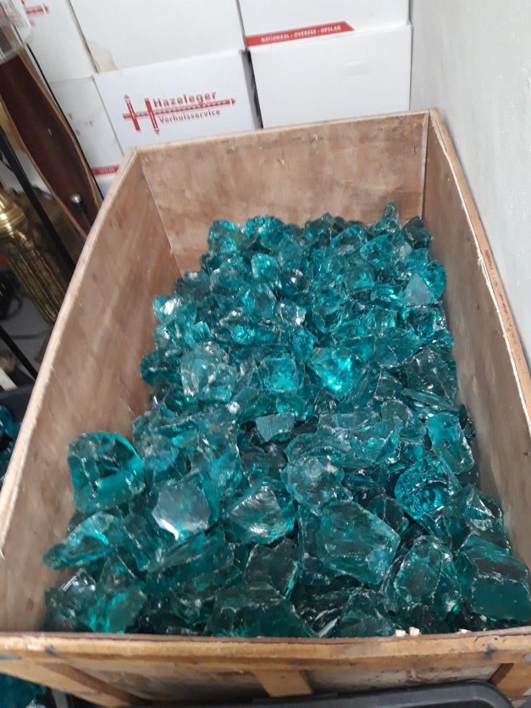 Andara Kristalen 370 kilo, Ophalen
